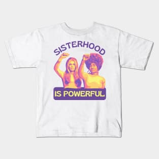 Gloria Steinem and Angela Davis Portrait Kids T-Shirt